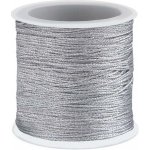 Lurexová šňůra / briliantový motouz Ø0,3 mm vánoční Varianta: 1 stříbrná, Balení: 1 ks – Zboží Dáma