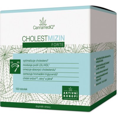 CannamediQ Cholestmizin Forte 100 tablet – Zboží Dáma