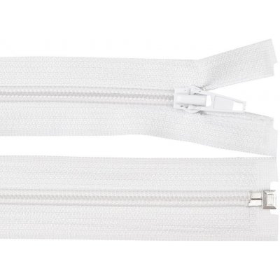 Prima-obchod Spirálový zip No 5 délka 80 cm bundový POL, barva 101 bílá – Hledejceny.cz