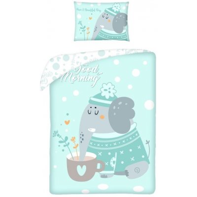 Halantex povlečení Sloník 201639 100 x 135 cm 40 x 60 cm – Hledejceny.cz