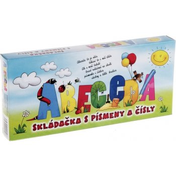 Abeceda Skládačka s písmenky a čísly +podložky plast v krabici 31x13x4cm - Chuggington