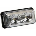 Světlo poziční boční 2 LED 24V F-11 bílé – Hledejceny.cz