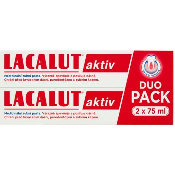 Lacalut Aktiv 2 x 75 ml
