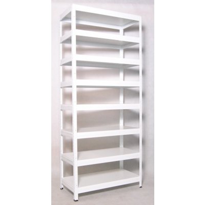Biedrax Regál 45 x 75 x 210 cm 8 polic – HobbyKompas.cz
