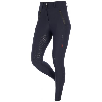 LeMieux Dámské termo rajtky Drytex FullGrip Tmavě modrá – Zboží Dáma