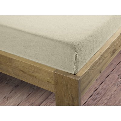 Bierbaum flanel prostěradlo Natur 140-160x200 – Hledejceny.cz