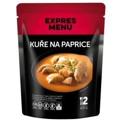 Hotové jídlo EXPRES MENU Kuře na paprice 600 g