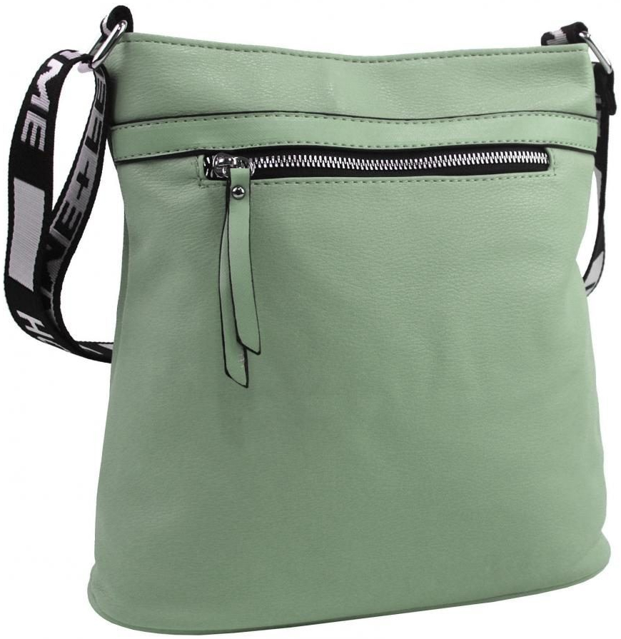 Dámská crossbody kabelka NH8163 pistáciově zelená