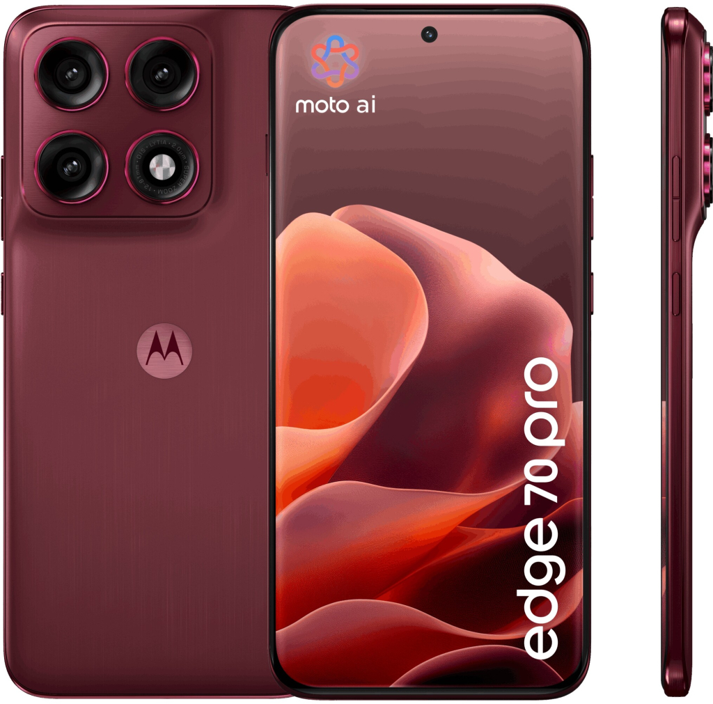 Motorola Edge 70 Pro 5G 8GB/256GB PANTONE Zinfandel na Heureka.cz