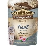 Carnilove Cat Pouch Trout Enriched & Echinacea 85 g – Hledejceny.cz