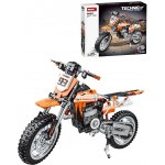 Woma Stavebnice Technic velká motorka s pohyblivými prvky, 434 ks – Zboží Mobilmania