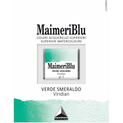 Maimeri Blu Akvarelová barva Viridian 348 1,5 ml 1 ks – Zboží Dáma