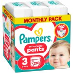 Pampers Active Baby 3 214 ks – Hledejceny.cz