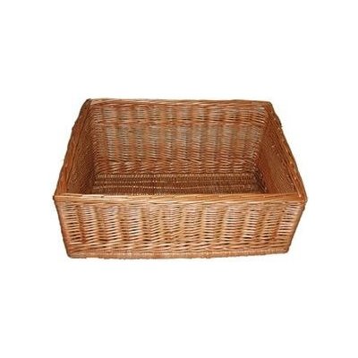 Koš na pečivo zkosený proutěný 45 x 40 cm – Sleviste.cz