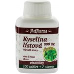 MedPharma Kyselina listová 800 µg 107 tablet – Hledejceny.cz