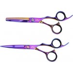 Mr. Mustache Set kadeřnických nůžek Rainbow 440c 5,5″ – Zbozi.Blesk.cz