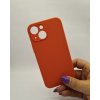 Pouzdro a kryt na mobilní telefon Apple Pouzdro Vennus case Silicone Lite iPhone 13 Mini Oranžové