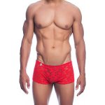 MOB Rose Lace Boy Short Red – Zboží Dáma