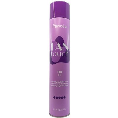 Fanola Fantouch Extra Strong Hairspray Lak na vlasy 750 ml – Zboží Mobilmania