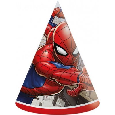 Procos Párty čepičky Spiderman, 6 ks – Zboží Dáma