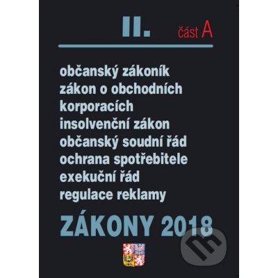 Zákony 2018 II/A CZ - Poradce s.r.o. – Zboží Mobilmania