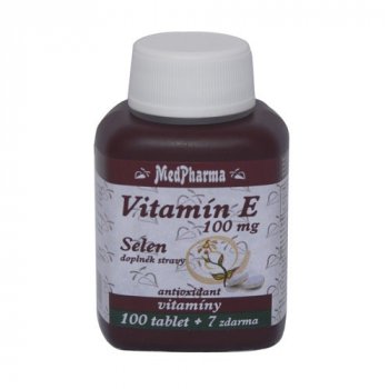 MedPharma Vitamín E 100 mg + Selen 107 tablet