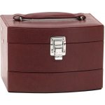 JKbox šperovnice SP 304 A22N hnědá – Zboží Mobilmania