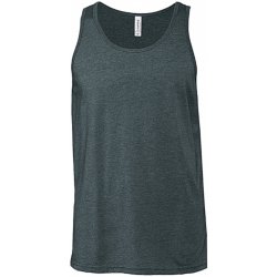 Bella Jersey tank tmavě šedý-světle šedý