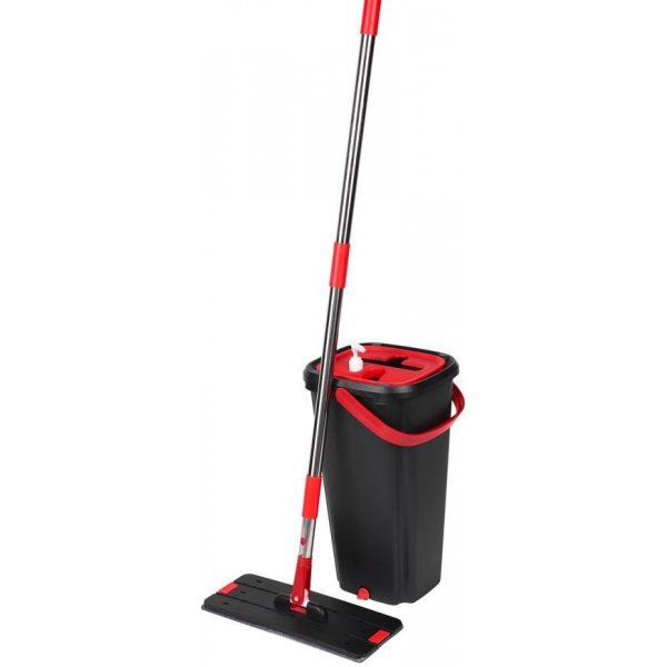 MagicHome Mop QuickShine plochý s 8 l ždímacím vědrem od 436 Kč - Heureka.cz