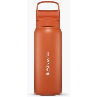 LifeStraw Go 2.0 Stainless Steel Kyoto Orange 1l – Zboží Mobilmania