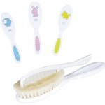 Canpol hřeben a kartáč de Luxe Transparent zajíček – Zboží Dáma