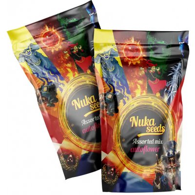 Nuka Seeds Assorted Mix Autofem semena neobsahují THC 10 ks – Sleviste.cz