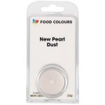Food Colours Jedlá prachová perleťová barva New Pearl Dust Perleťová 2,5 g – Sleviste.cz