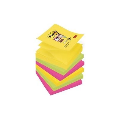 Bloček Z Post-it R330-6SS-RIO, 76x76 mm, 6x90 lístků – Hledejceny.cz