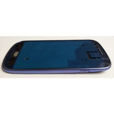 OEM Samsung Galaxy S3 Mini i8190 přední rám, modrý