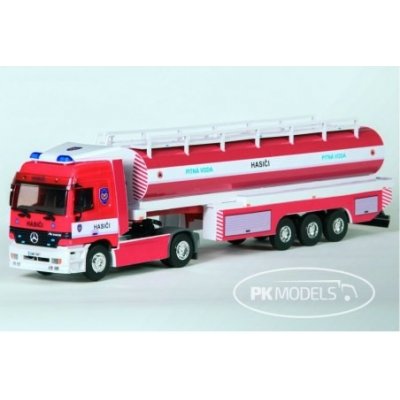 Monti System 1382 Mercedes Actros HASIČI Pitná voda 1:48