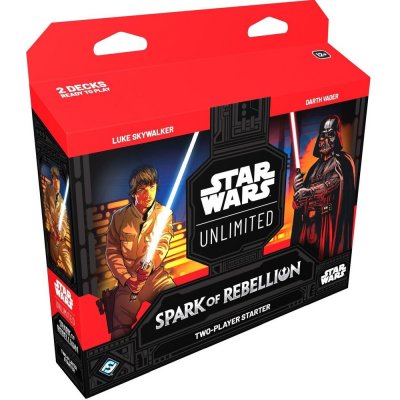 Star Wars: Unlimited Spark of Rebellion Two Player Starter Box EN – Zboží Dáma