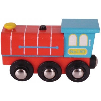 Bigjigs toys lokomotiva se zvukem – Zboží Mobilmania