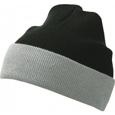 Knitted cap MB7550 černá/šedá – Hledejceny.cz