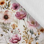 Takoy Konfekční žebrovaný úplet Takoy letní květiny Romantika – Zboží Dáma