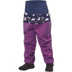 Unuo Batolecí softshellové kalhoty s fleecem Ostružinová Jednorožci – Zboží Mobilmania