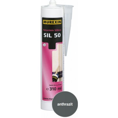 MUREXIN SIL 50 sanitární silikon 310g anthrazit