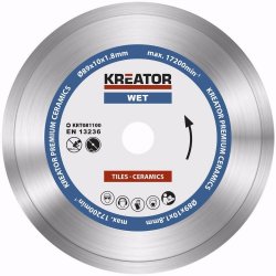 KREATOR KRT081100 Diamantový kotouč celoobvodový 89mm PREMIUM