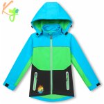 KUGO Chlapecká softshellová bunda HK3122 tyrkysová – Hledejceny.cz