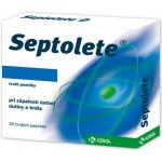 SEPTOLETE MENTHOL ORM 1MG PAS 30 II – Hledejceny.cz