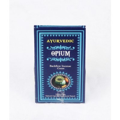 Ayurvedic Opium indické vonné františky tekoucí dým 10 ks – Hledejceny.cz