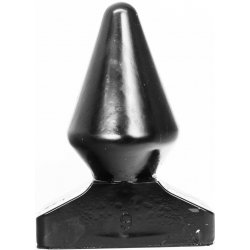 All Black Anální kolík Plug XXL -14,5 x 9 cm gb17657