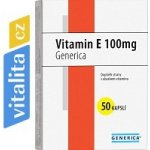 Generica Vitamin E 100 mg 50 tobolek – Hledejceny.cz