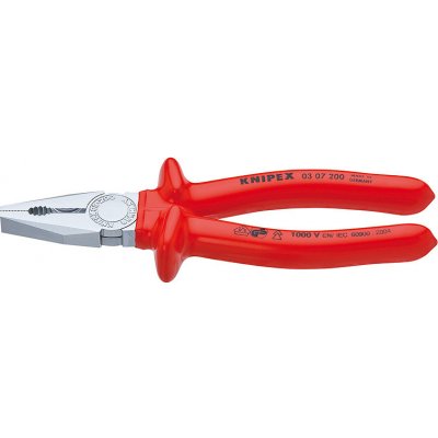 KNIPEX Kombinované kleště s máčenou izolací 200 mm 07691 – Sleviste.cz