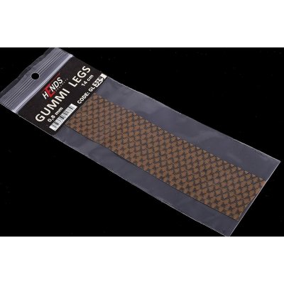 Hends Gumové Nožičky Gummi Legs Olivebrown Black Ribbed – Hledejceny.cz